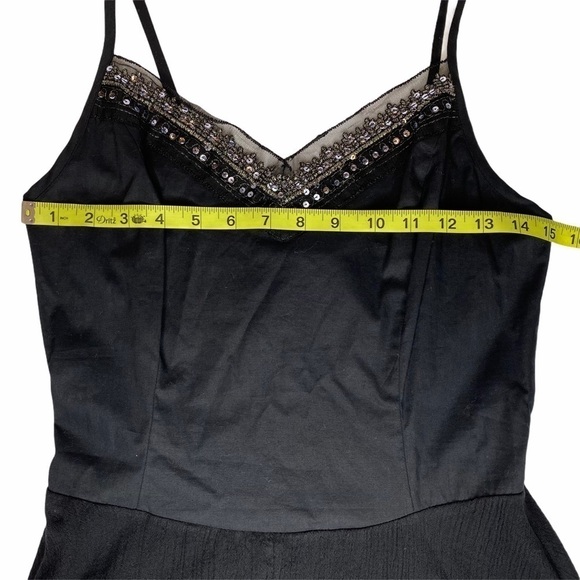 Vintage Morbid Threads Goth 90’s Black Dress. Size Small - Picture 4 of 6